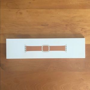 40mm Saddle Brown Apple Watch Strap